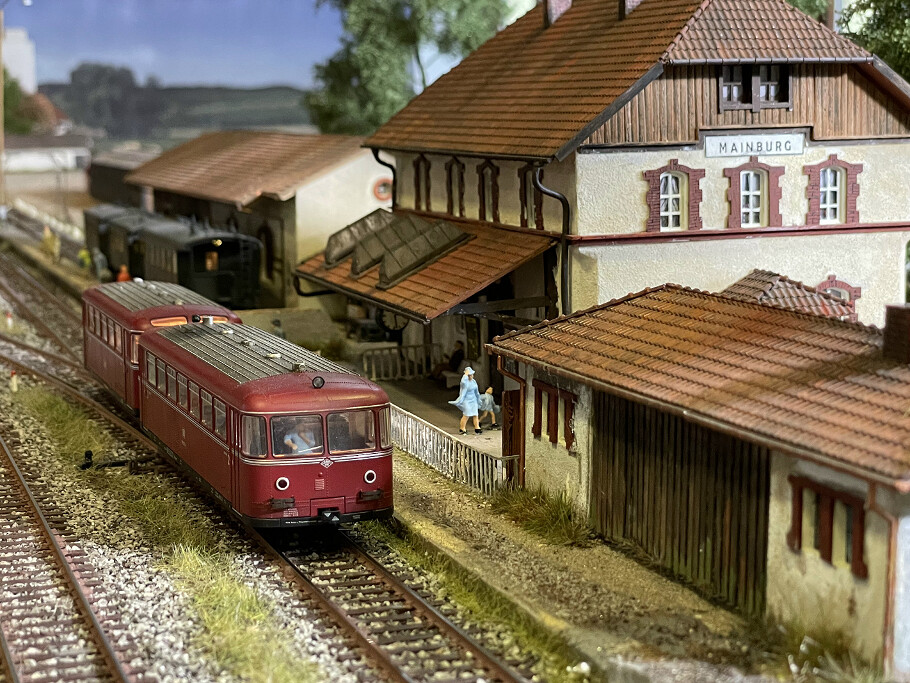 Faszination Modellbau Internationale Leitmesse für Modellbahnen und Modellbau FN2024 Spur H0 Bockerl fahr zua 01 uai