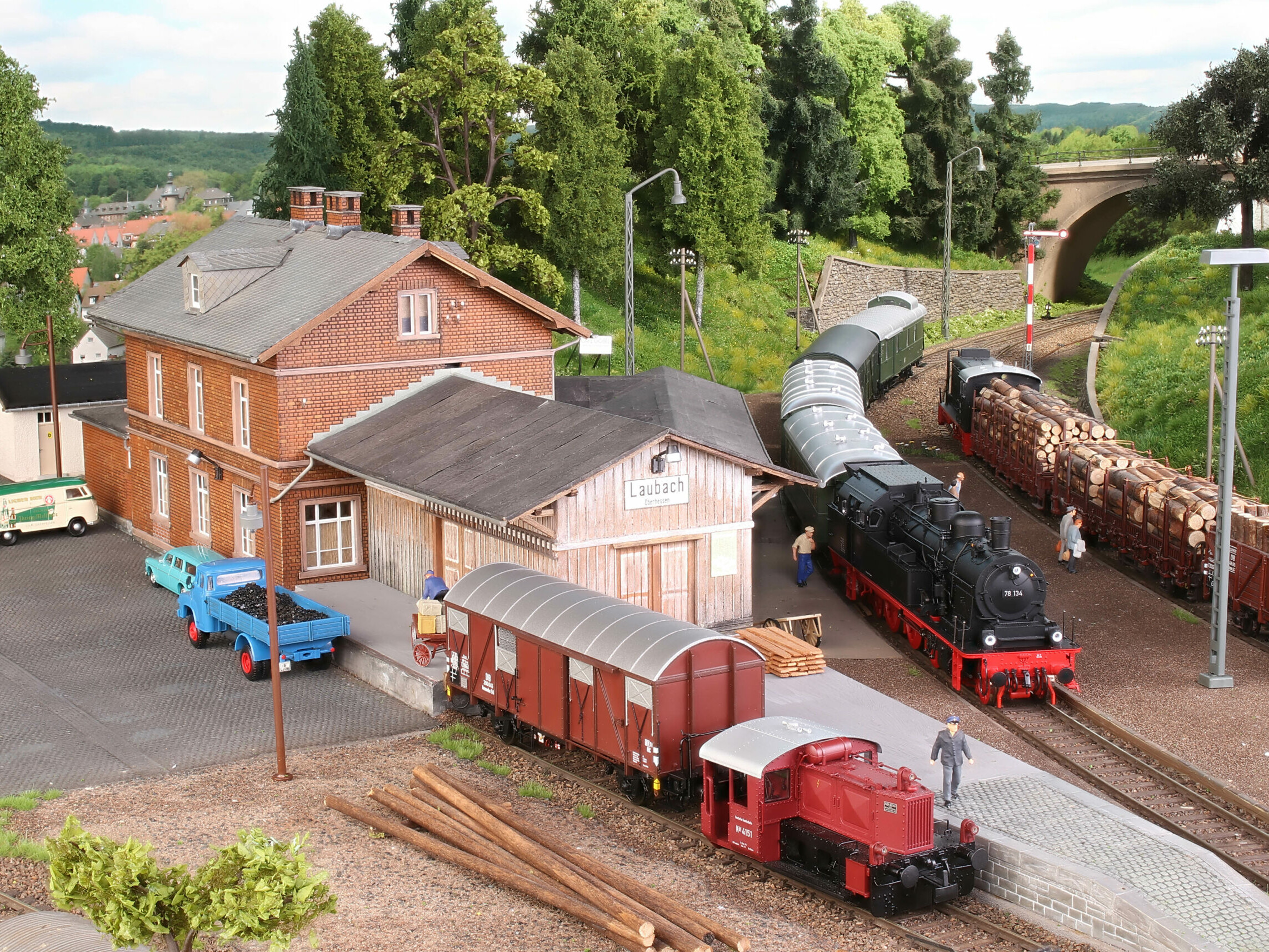 Faszination Modellbau Internationale Leitmesse für Modellbahnen und Modellbau FN2024 Spur H0 Priorter MG 01 scaled uai