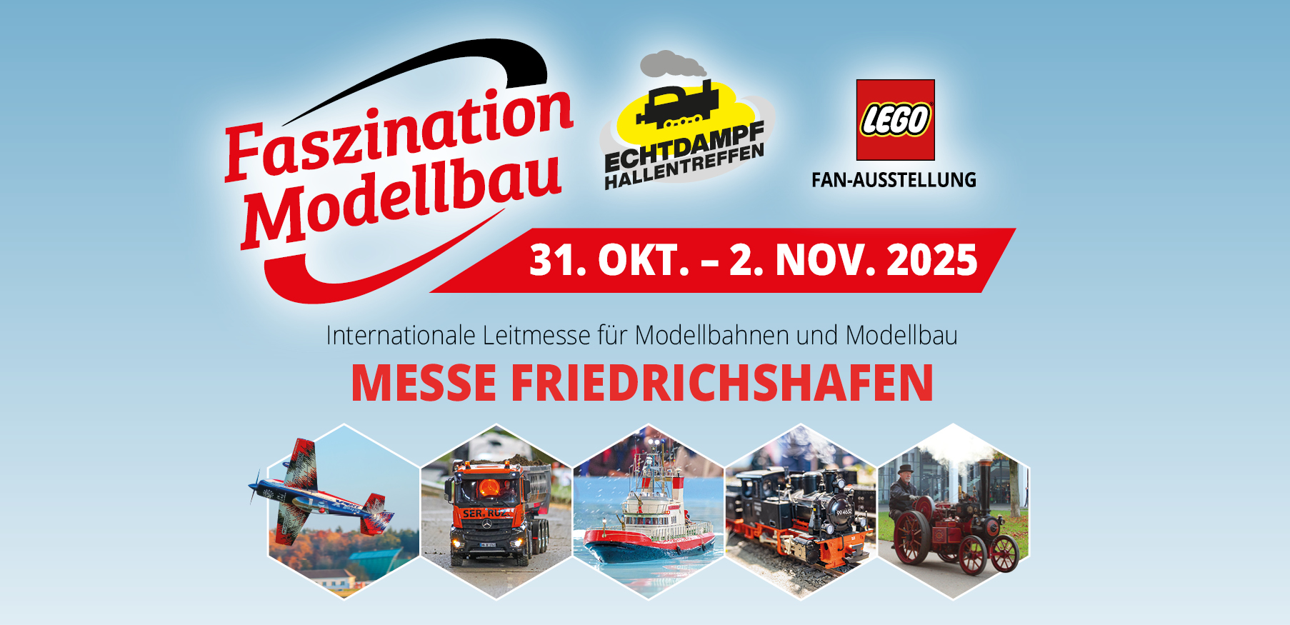 Faszination Modellbau Internationale Leitmesse für Modellbahnen und Modellbau Header FN2025 1806 x 875 Original